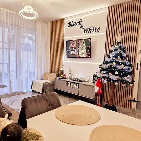 Black-white דירה *